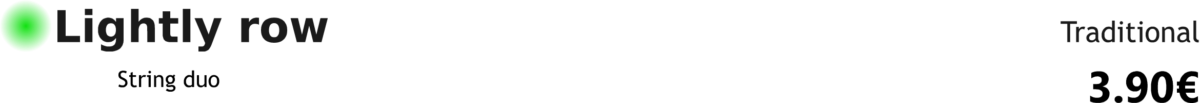 Lightly row