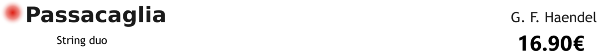Passacaglia