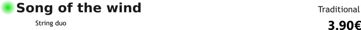 Song of the wind